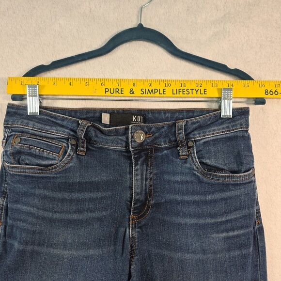 KUT From The Kloth Diana Skinny Jeans Women's Size 8 Blue Stretch - Picture 4 of 9